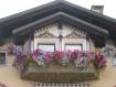 Balcone fiorito a Livigno
